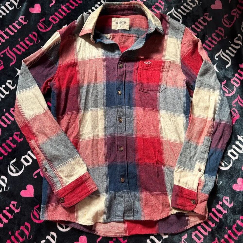 Mens Vintage Hollister Flannel Size S